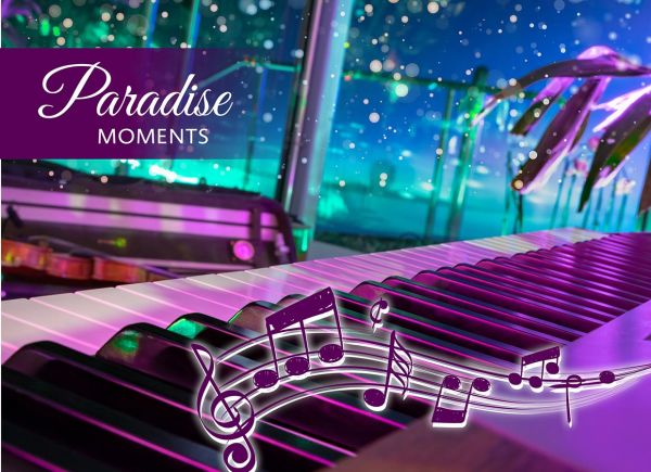 Klavier mit Abendstimmung - Paradise Moments