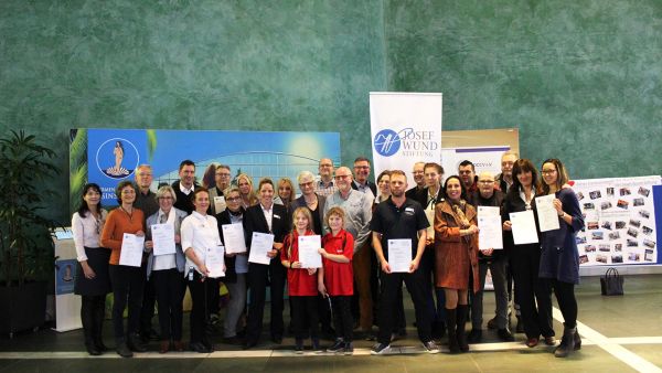 Gewinner der Wund-Wunsch-Aktion in der Thermen & Badewelt Sinsheim
