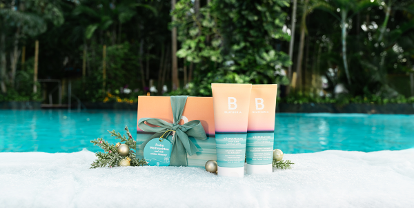 BLUPHORIA Box mit Produkten aus dem Geschenkset Wellness-Momente