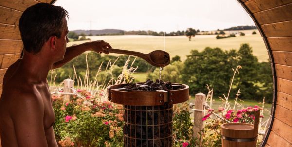 Gäste in Alhambra Sauna