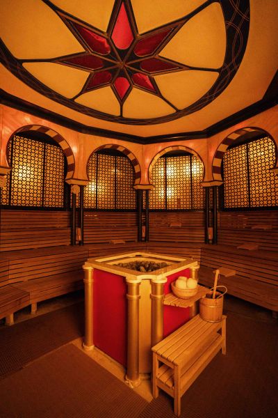 Sauna in der Thermen & Badewelt in Sinsheim im orientalischen Stil