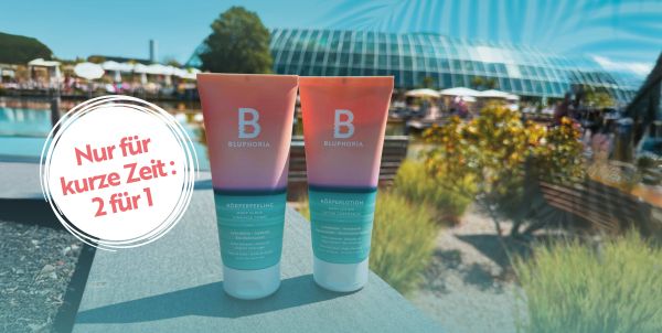 Körperpeeling und Körperlotion 2 für 1